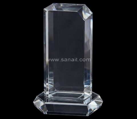 Custom Beveled Clear Acrylic Trophy Award