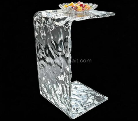 Table basse moderne en acrylique « Water Ripple »