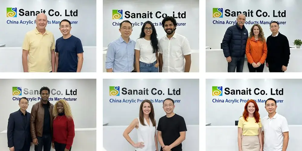 Customer Visit Sanait Factory