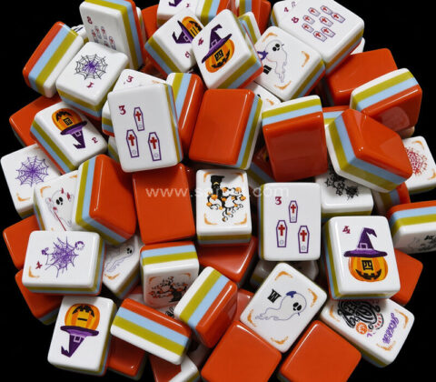 Set personalizzato di tessere da mahjong americane in acrilico